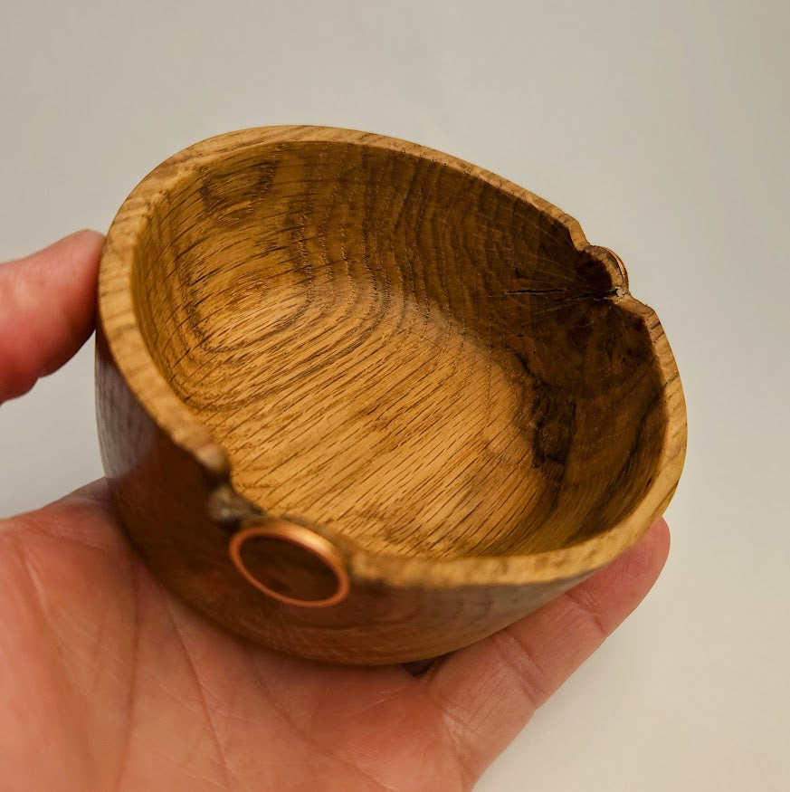 Marydale Small Red Oak w/copper rings