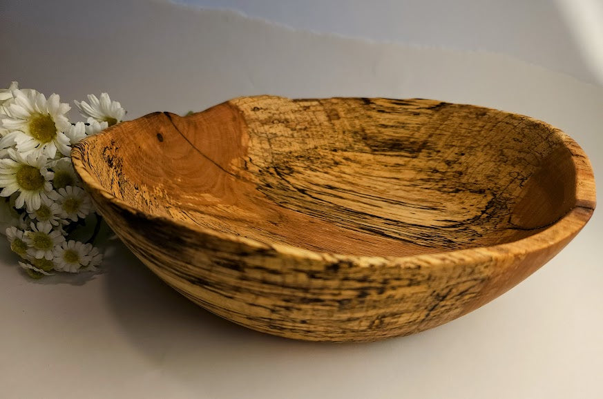 Abstract Rimmed Dykes Farm Bread Bowl