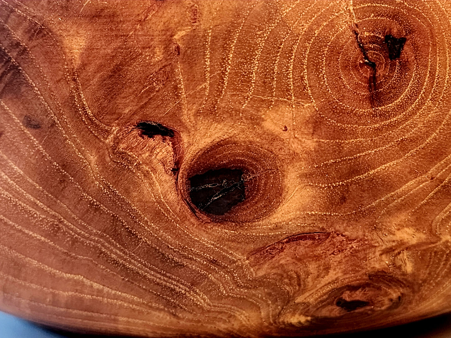 Handmade Elm Table Bowl