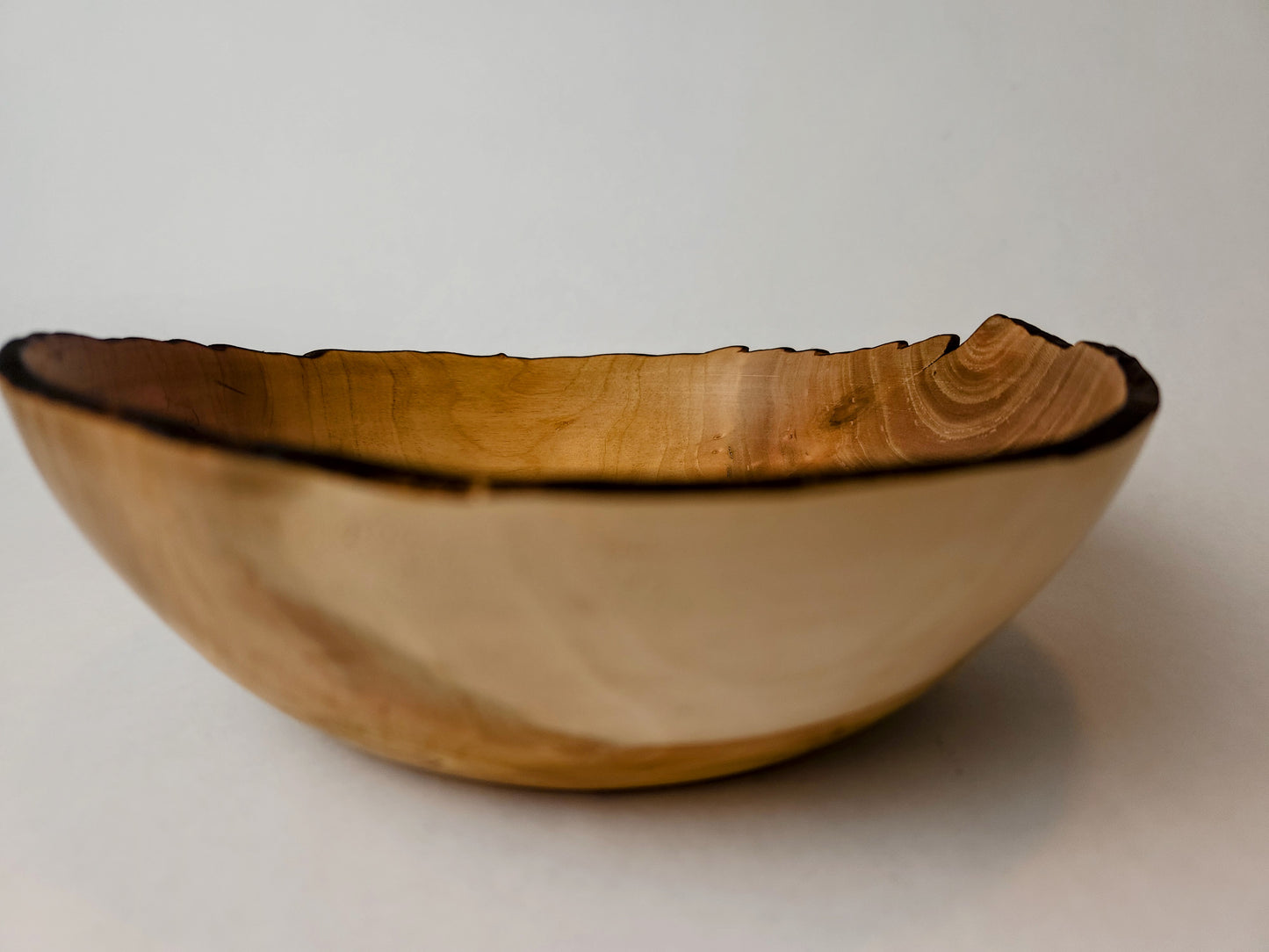 Feliciana Wild Cherry Bowl with burned rim