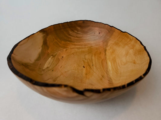 Feliciana Wild Cherry Bowl with burned rim