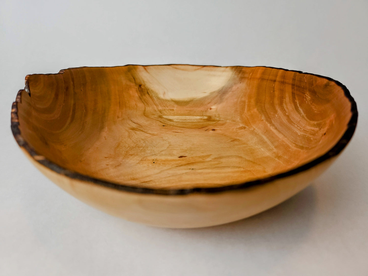 Feliciana Wild Cherry Bowl with burned rim
