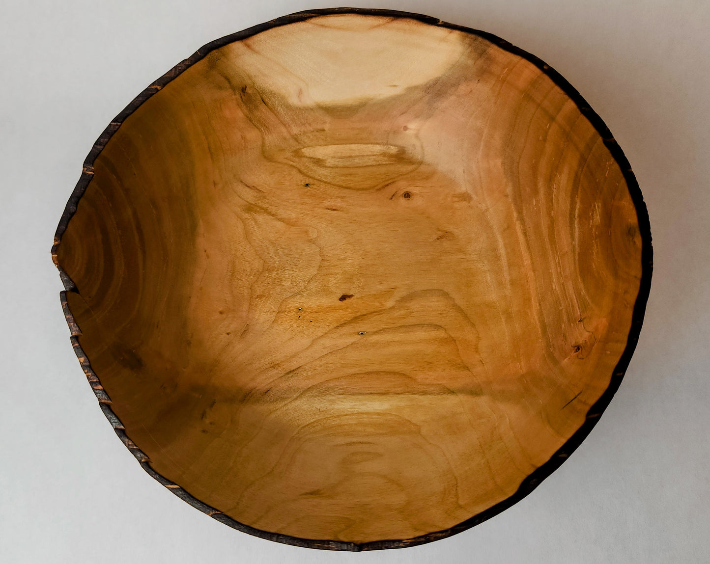 Feliciana Wild Cherry Bowl with burned rim
