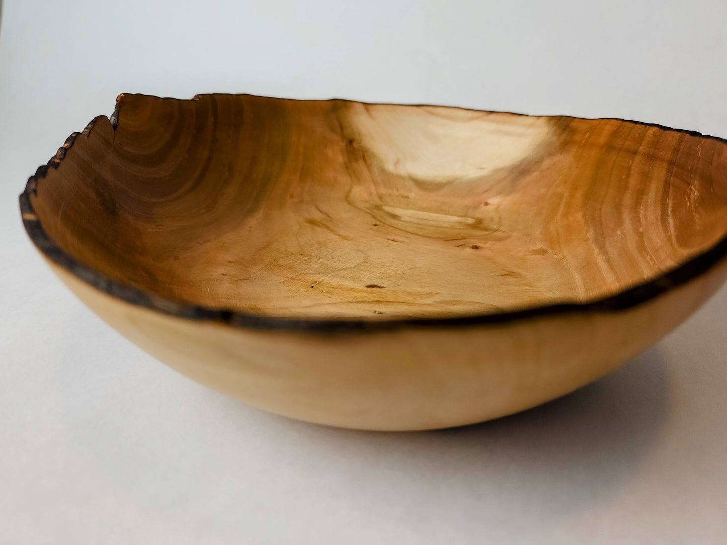 Feliciana Wild Cherry Bowl with burned rim