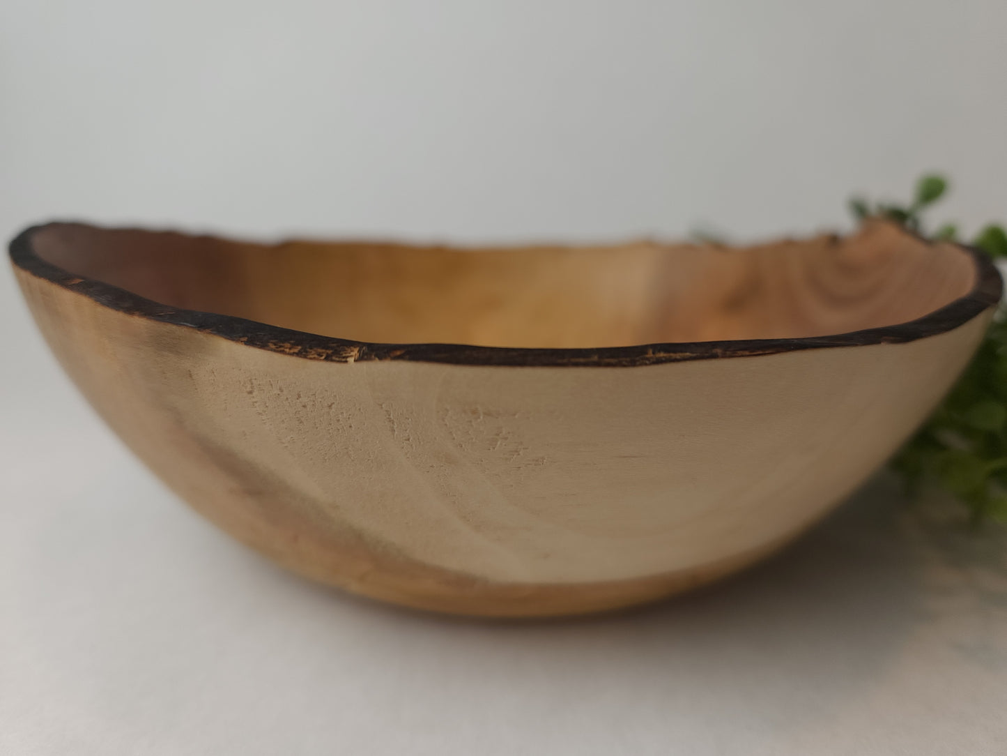 Feliciana Wild Cherry Bowl with burned rim