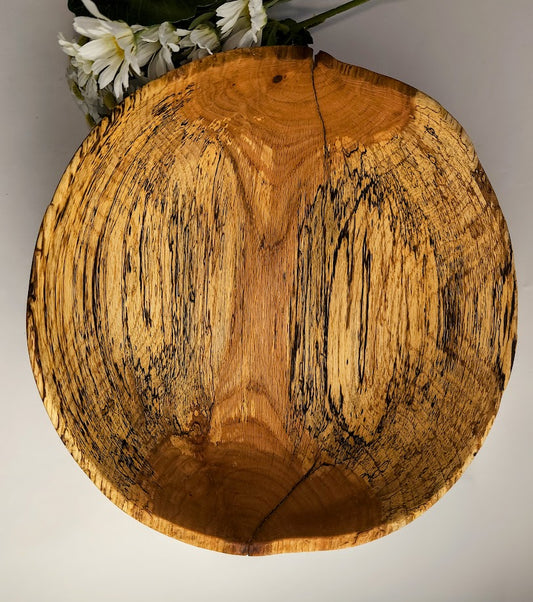 Abstract Rimmed Dykes Farm Bread Bowl