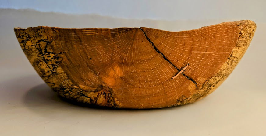 Abstract Rimmed Dykes Farm Bread Bowl