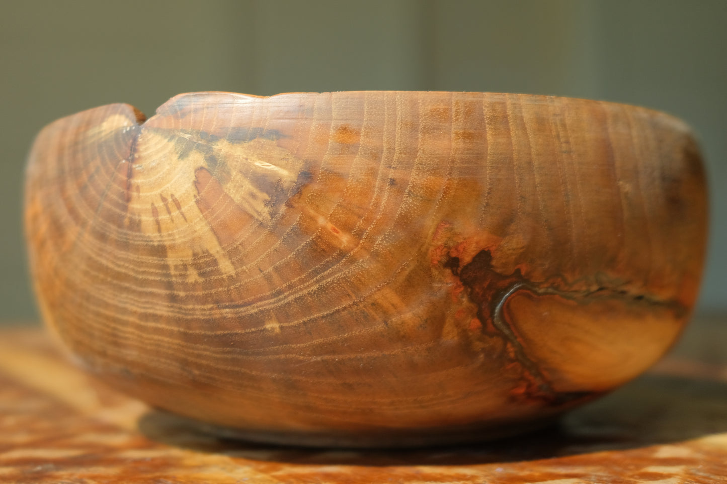 Handmade Elm Table Bowl