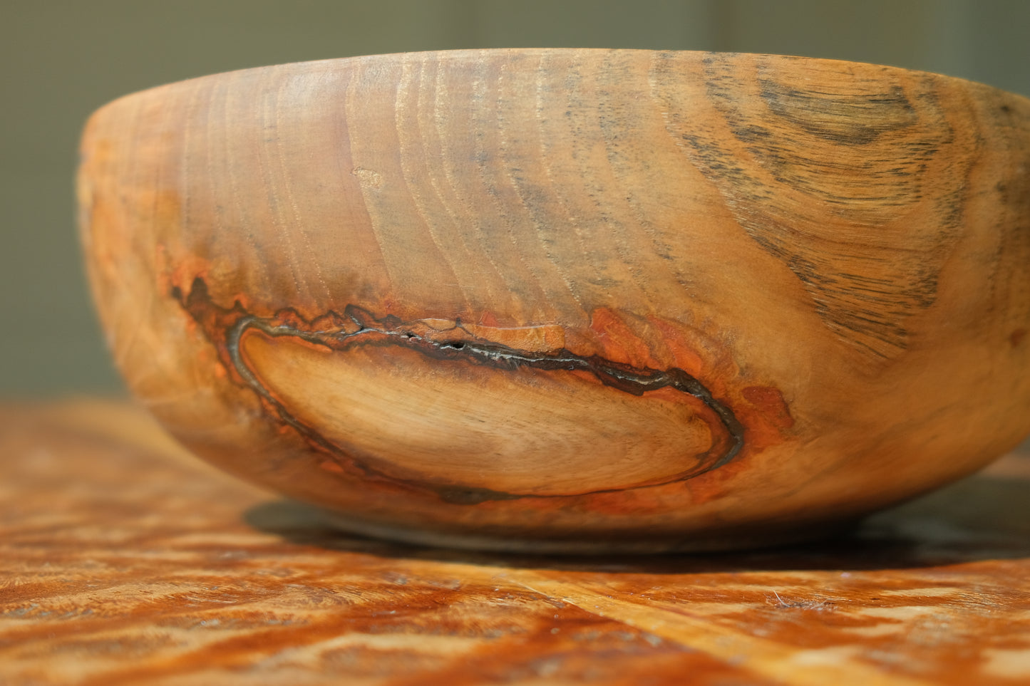 Handmade Elm Table Bowl