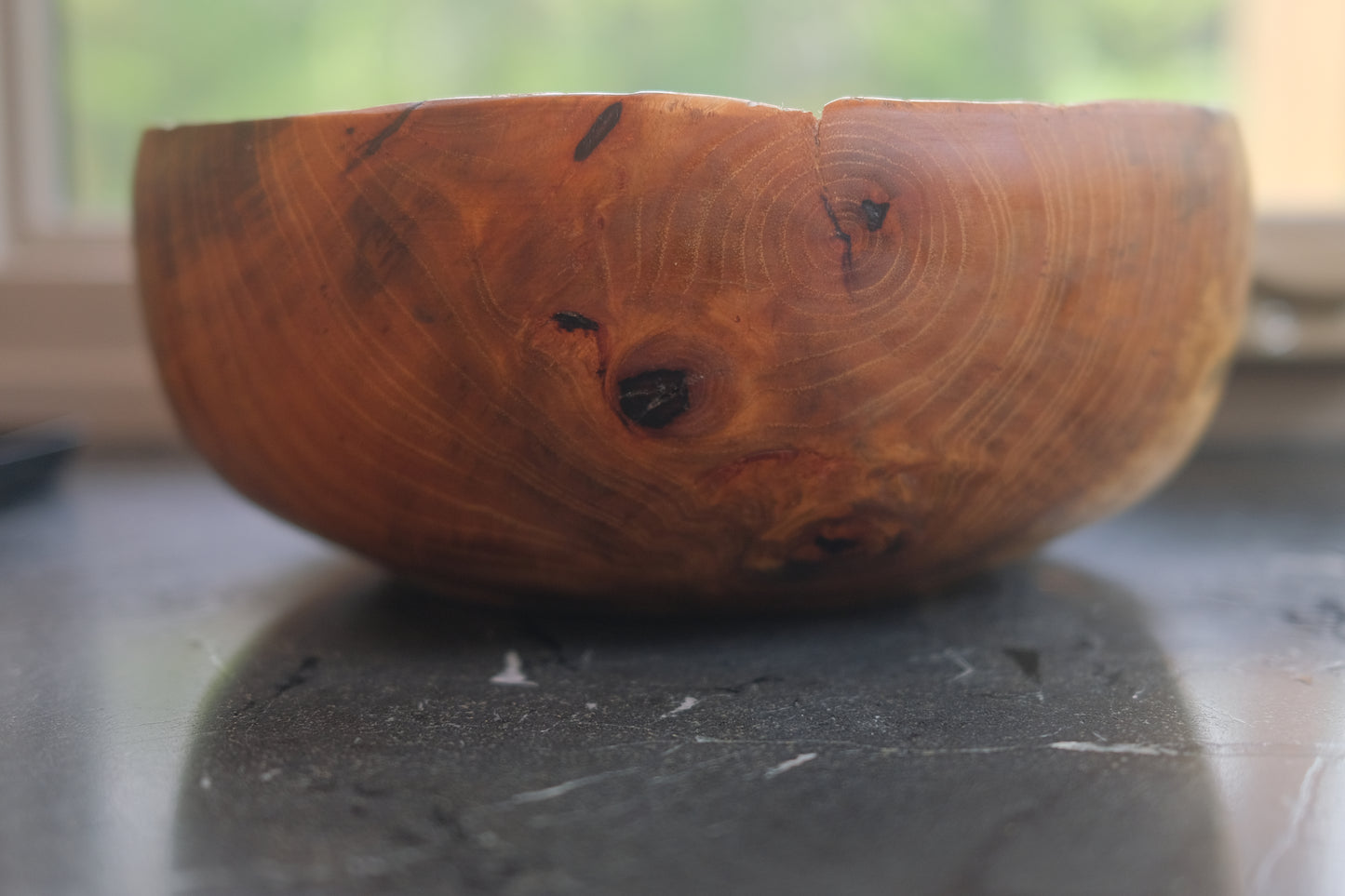 Handmade Elm Table Bowl