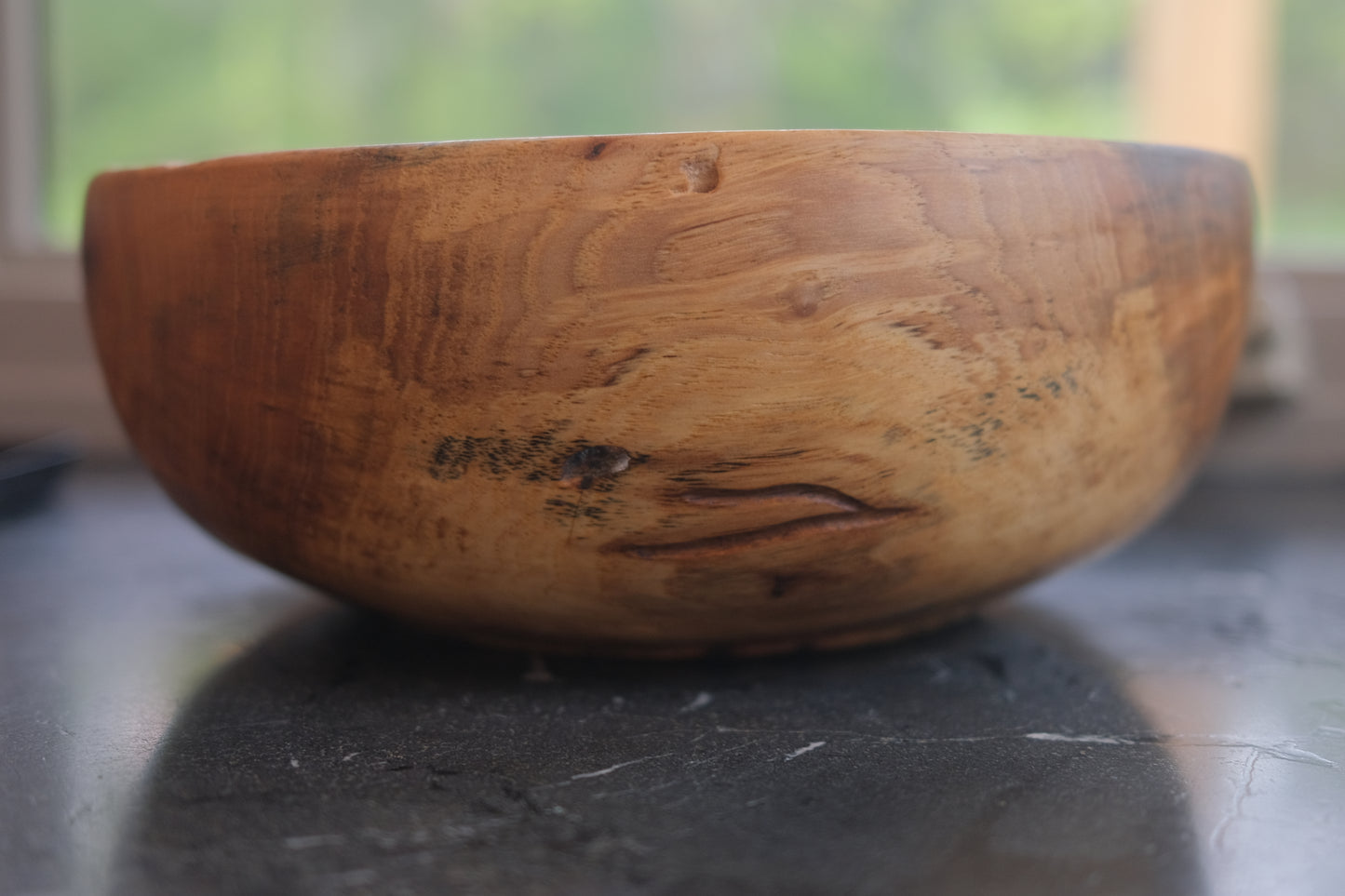 Handmade Elm Table Bowl