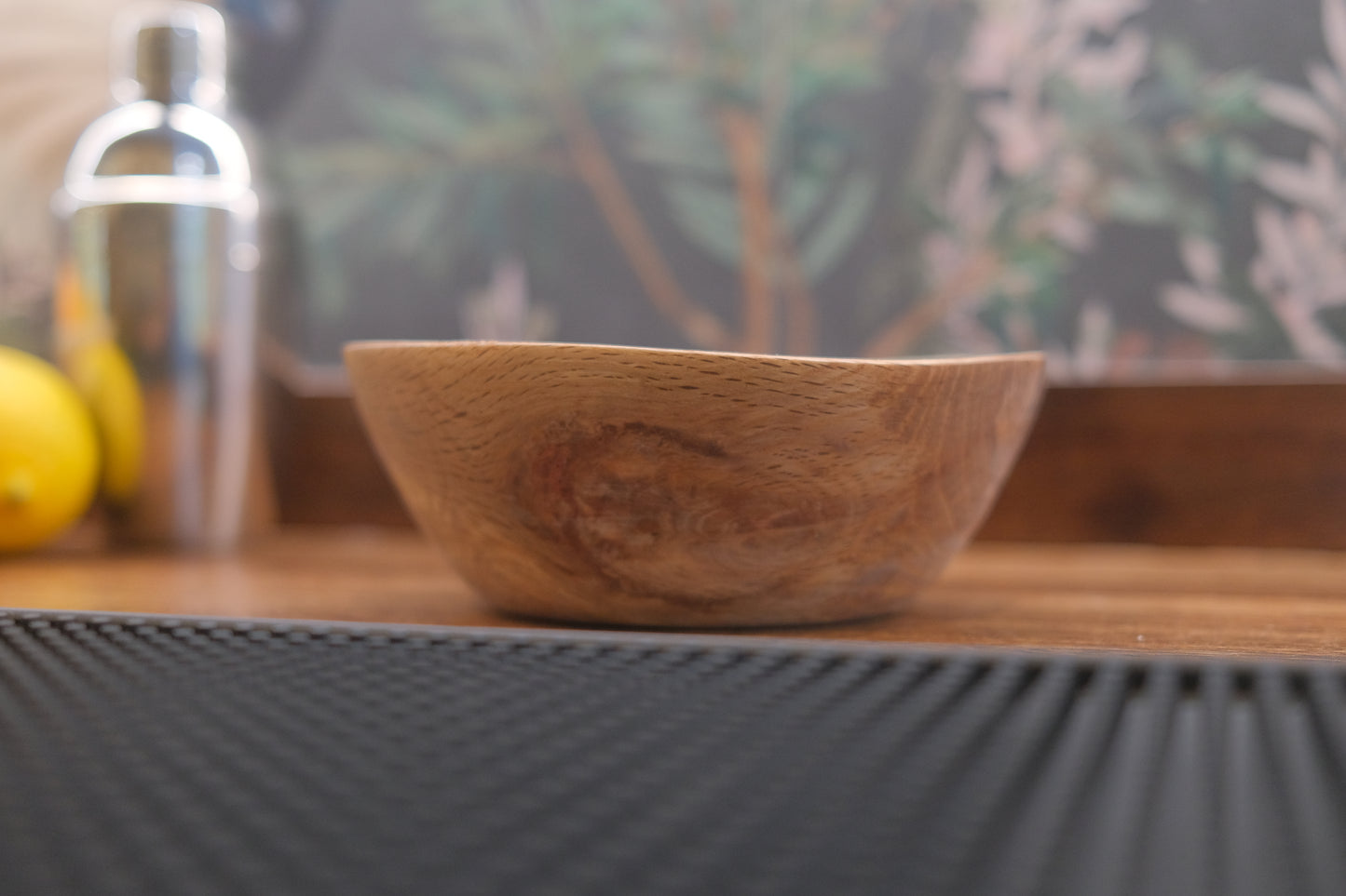 Oak hand bowl