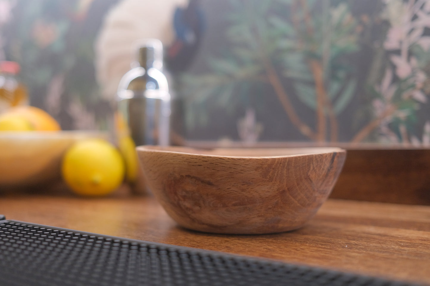 Oak hand bowl