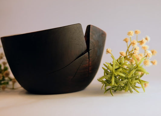 Feliciana Burned Wild Cherry Bucket Bowl
