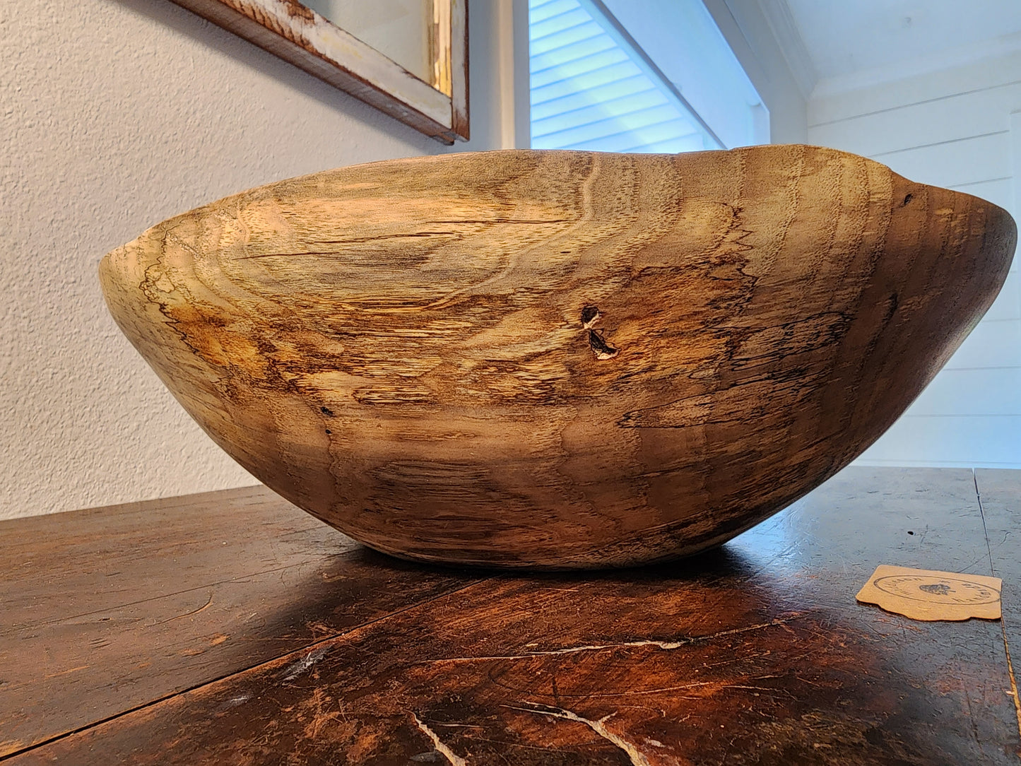 Flamed Elm centerpiece 2