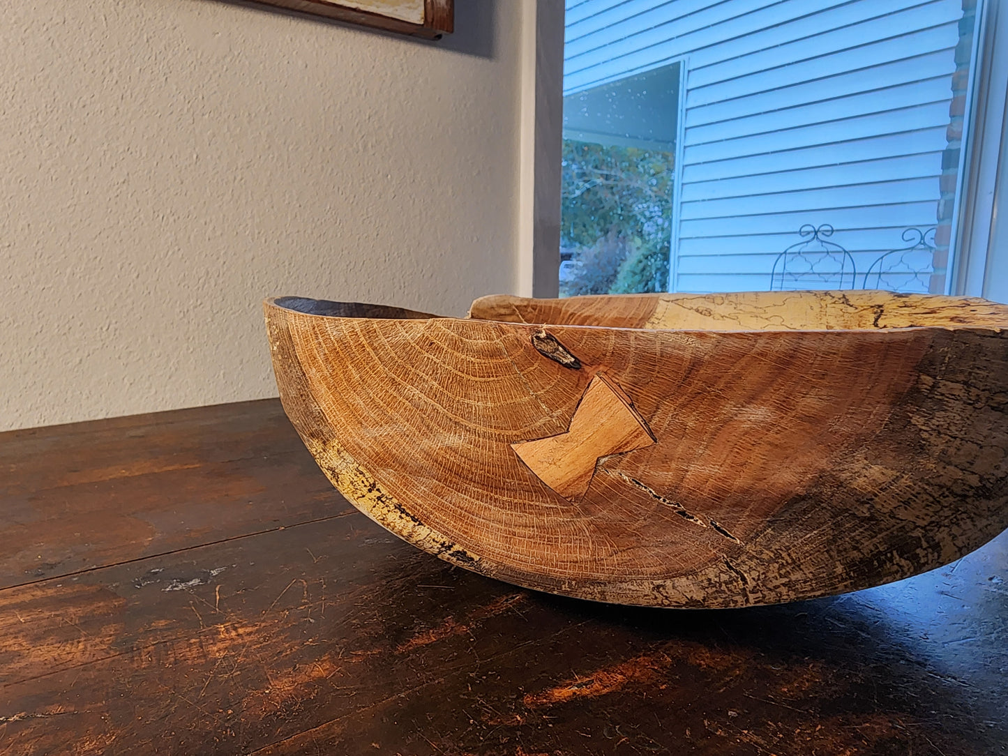 Spalted Oak Bow tie 1