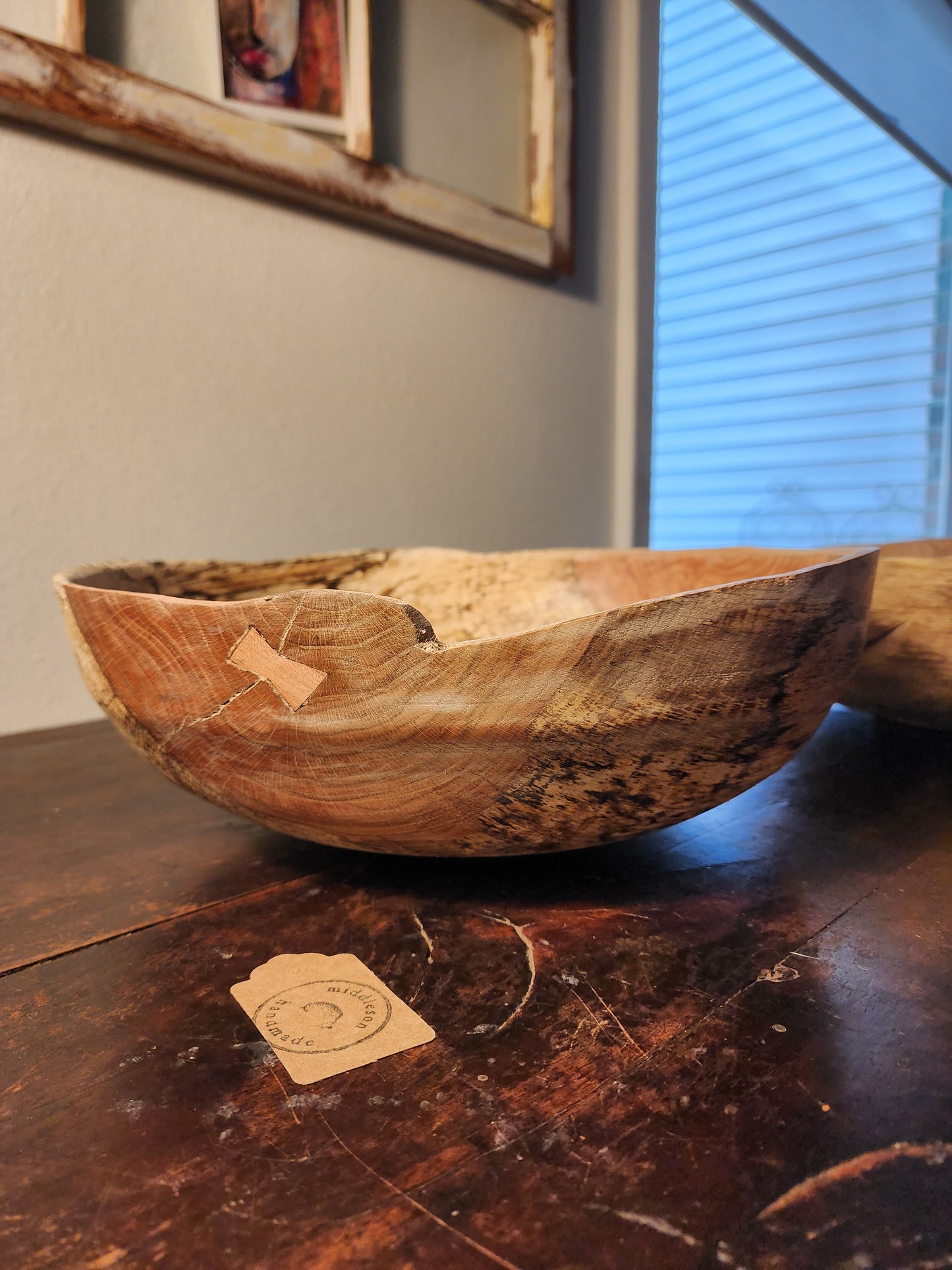 Spalted Oak Bow tie 1