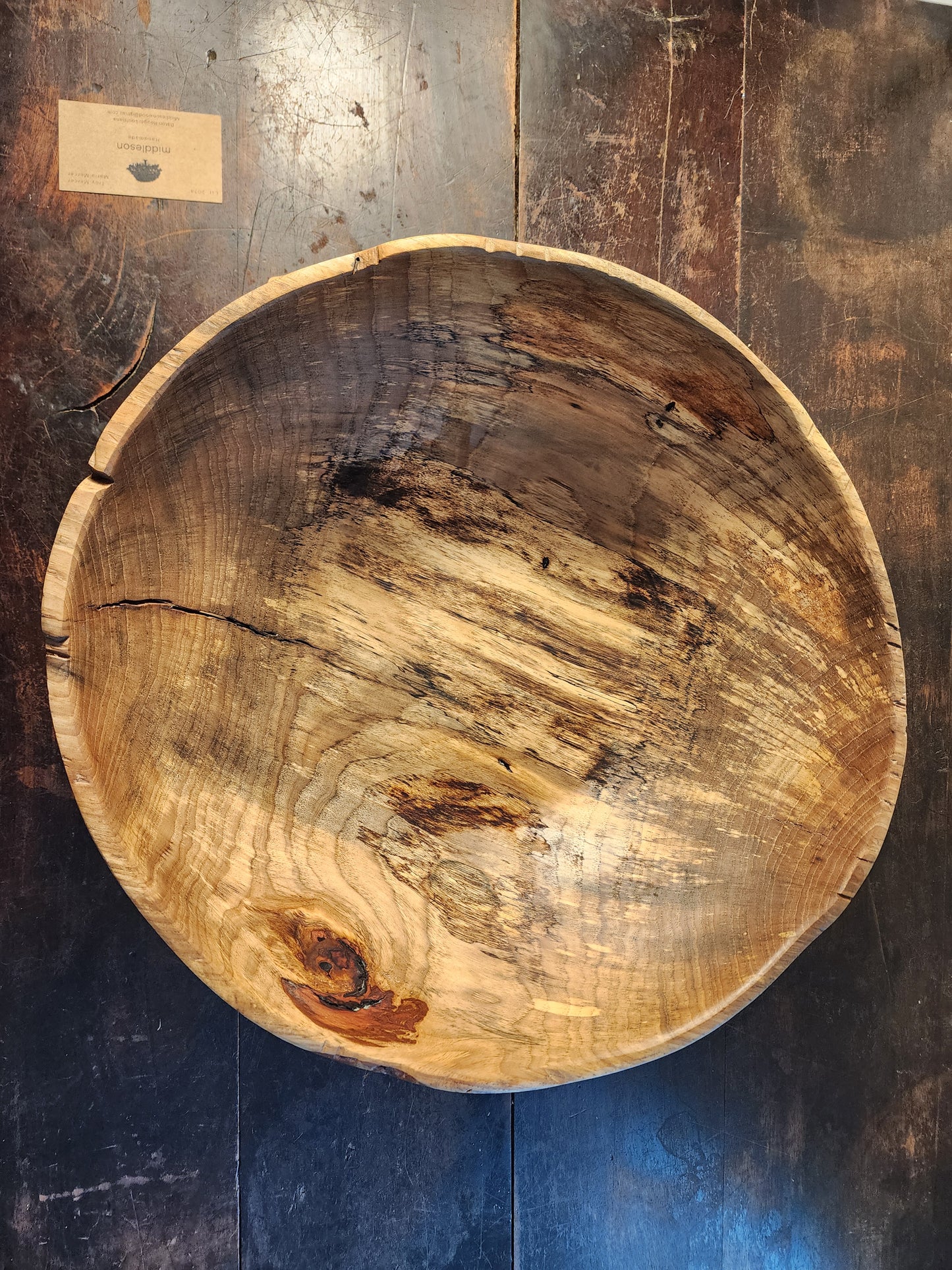 Flamed Elm centerpiece 2