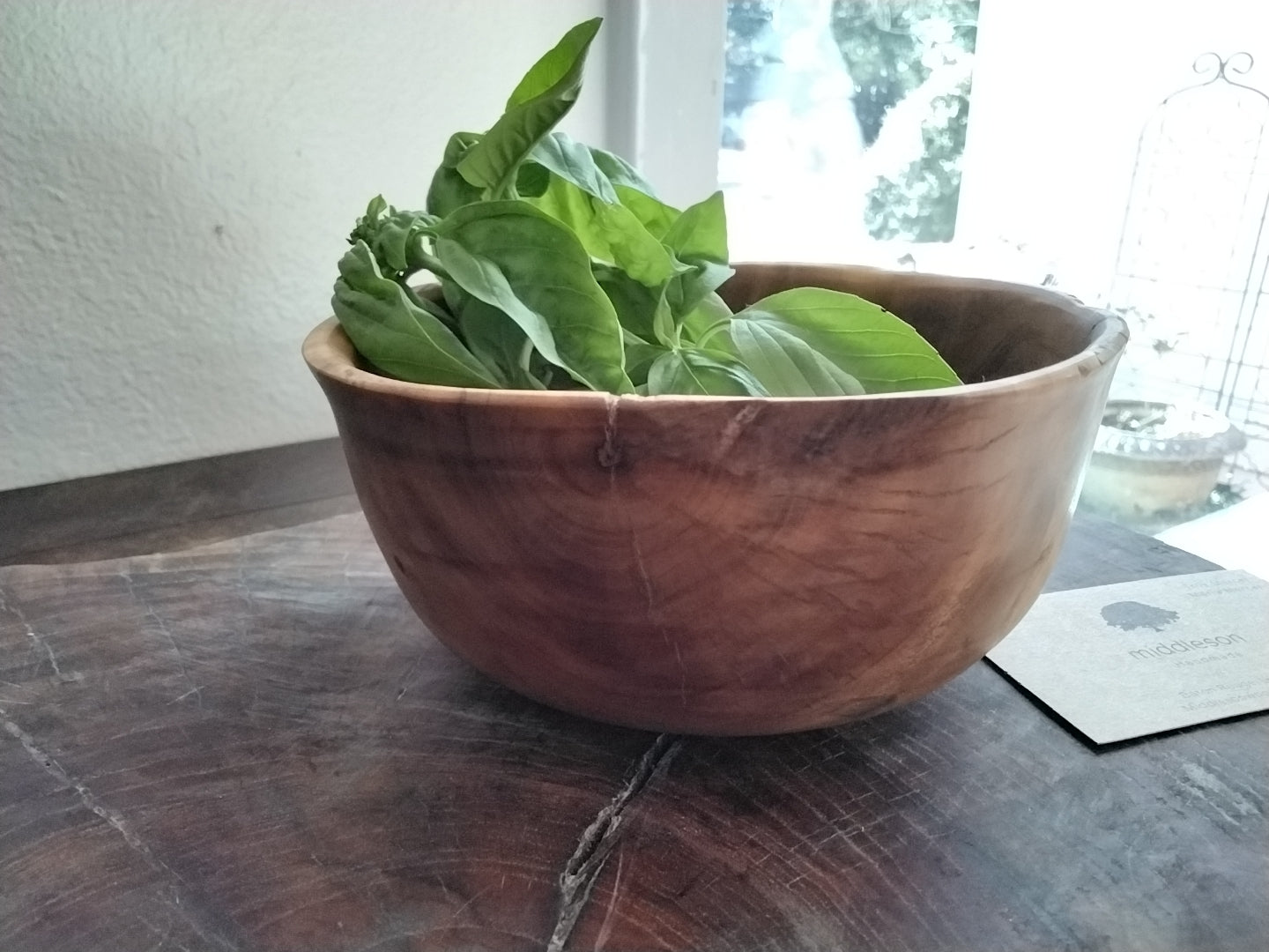 Sweetgum hand bowl