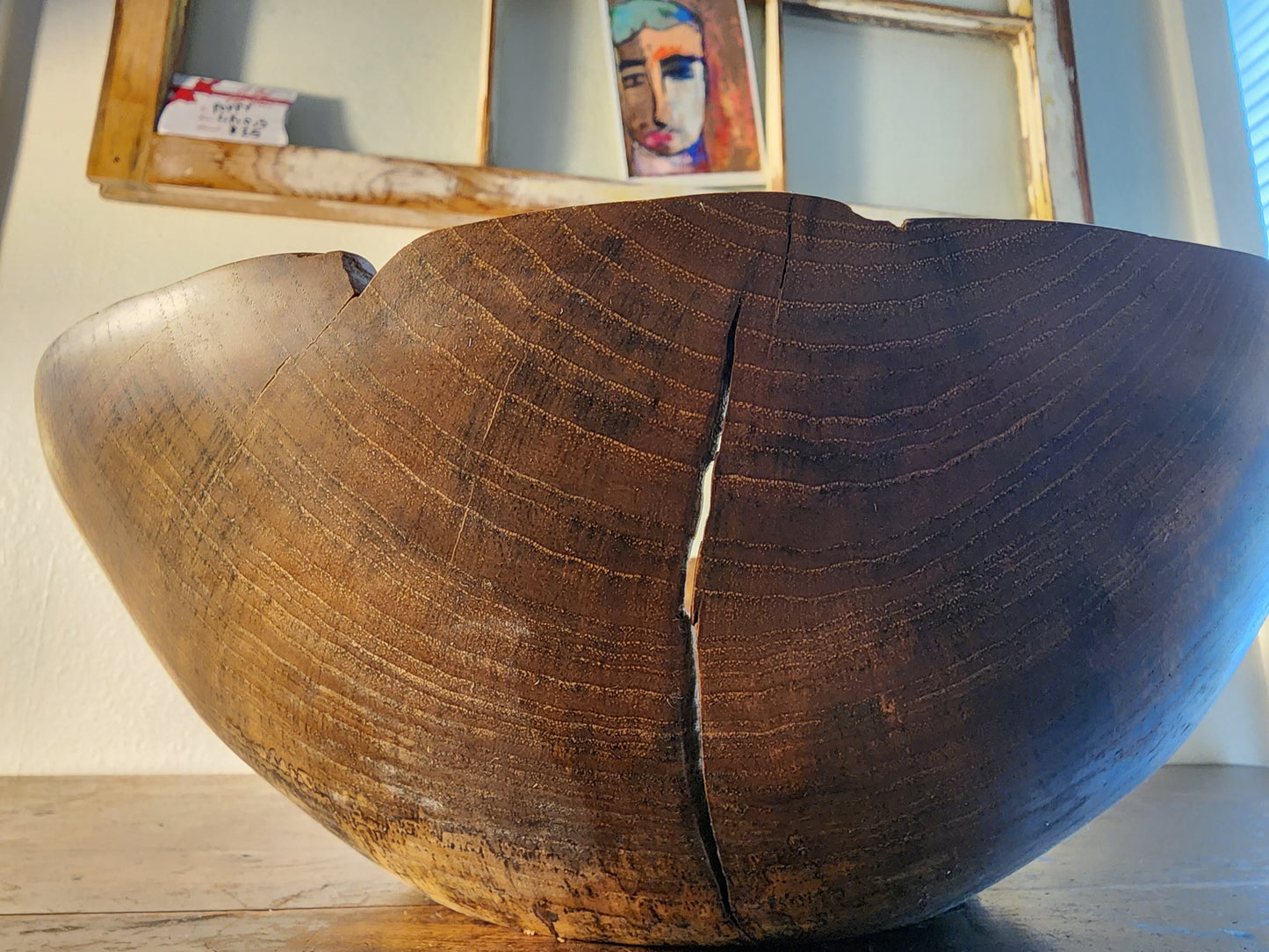 Flamed Elm centerpiece 2